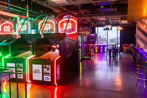 Bar With Arcade Games Houston