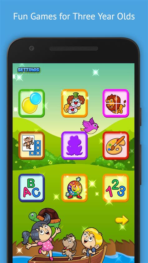 Best Android Games For 3 Year Olds