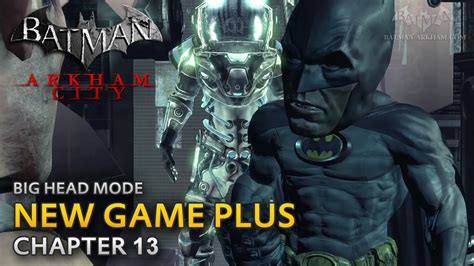 Batman Arkham City New Game Plus