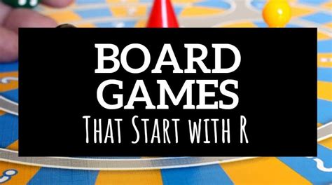 Board Games That Start With A