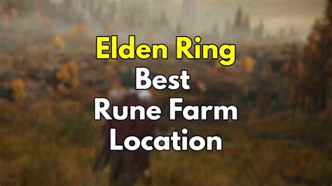 Elden Ring Best Early Game Rune Farm