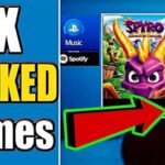 How To Fix Locked Games On Ps4