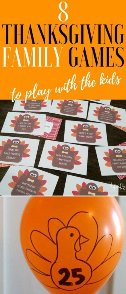Thanksgiving Games For The Family