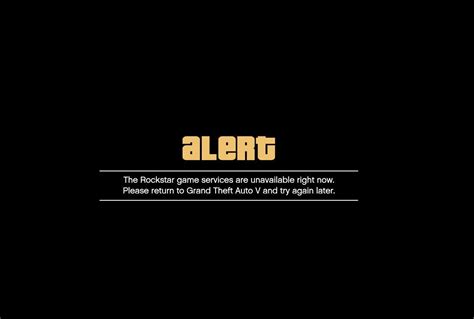 The Rockstar Game Services Are Unavailable Right Now Ps4