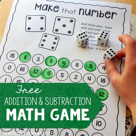 Addition And Subtraction Online Games