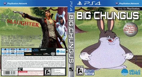 Big Chungus Video Game Cover