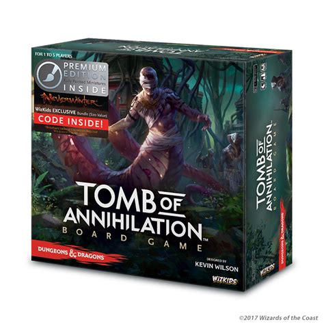 Dungeons & Dragons Tomb Of Annihilation Adventure System Board Game