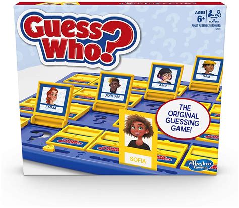Guess Who Board Game Characters
