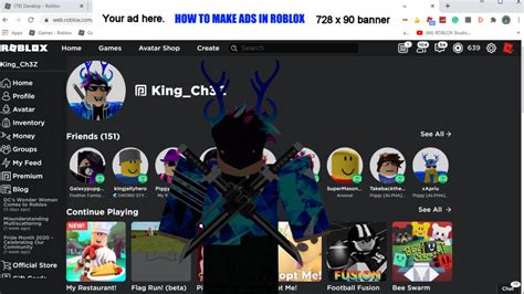 Roblox How To Promote Your Game